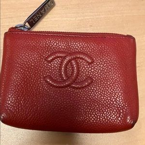 Chanel card/ coin holder